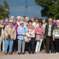 Gruppenfoto beim Ausflug 2012
